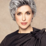 Society Mono Lace Long Deluxe – 305 mittelgrau mix