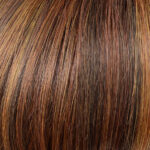 Chantal Mono Lace – 637T dunkelbraun mit kupferroten Strähnen