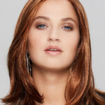 High End Long Page Perücke