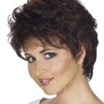 Mia Mono groß Perücke